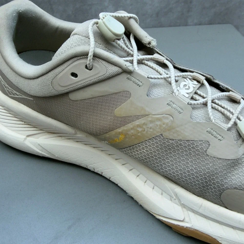 HOKA Transport Lifestyle Sneakers Eggshell Shifting Sand Beige Women 7.5